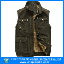 Custom High Quality Fashion Denim Vest for Boys